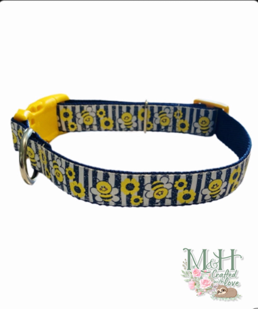 Cute Bee Dog Collar