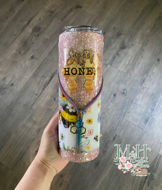 Sweet as Honey Zipper Tumbler