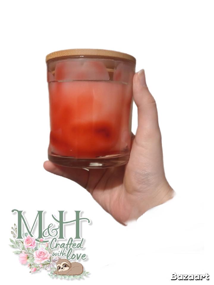 Bohemian Rose Candle